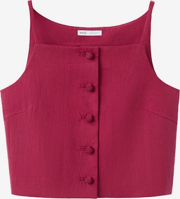 MANGO Top 'Bonnie' in Rot: Vorderseite