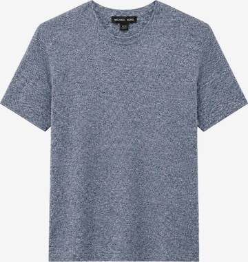 Michael Kors T-shirt 'MICHAEL KORS MAGLIA IN FILO M/M T-SHIRT' i blå: framsida
