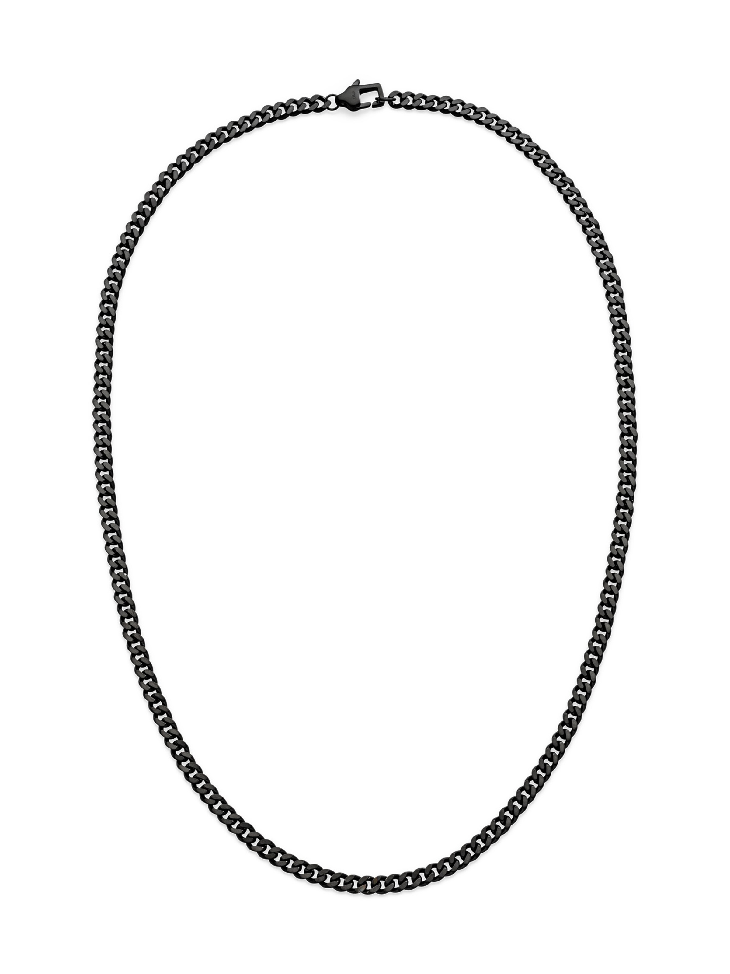 s.Oliver Kette 'The Basics' in Schwarz: Vorderseite