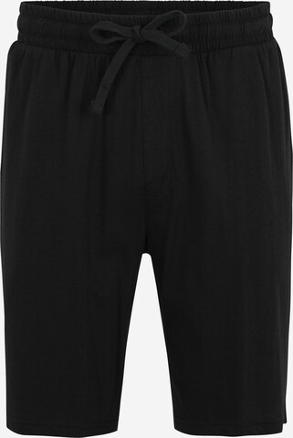 Regular Pantaloni de pijama de la Calvin Klein Underwear pe negru: față