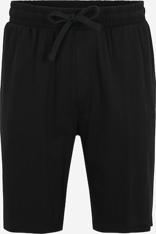 Regular Pantaloni de pijama de la Calvin Klein Underwear pe negru: față