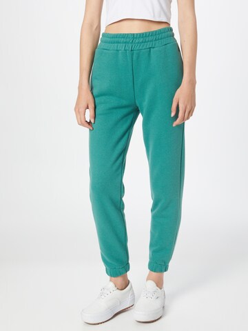 Tapered Pantaloni di Karo Kauer in verde: frontale