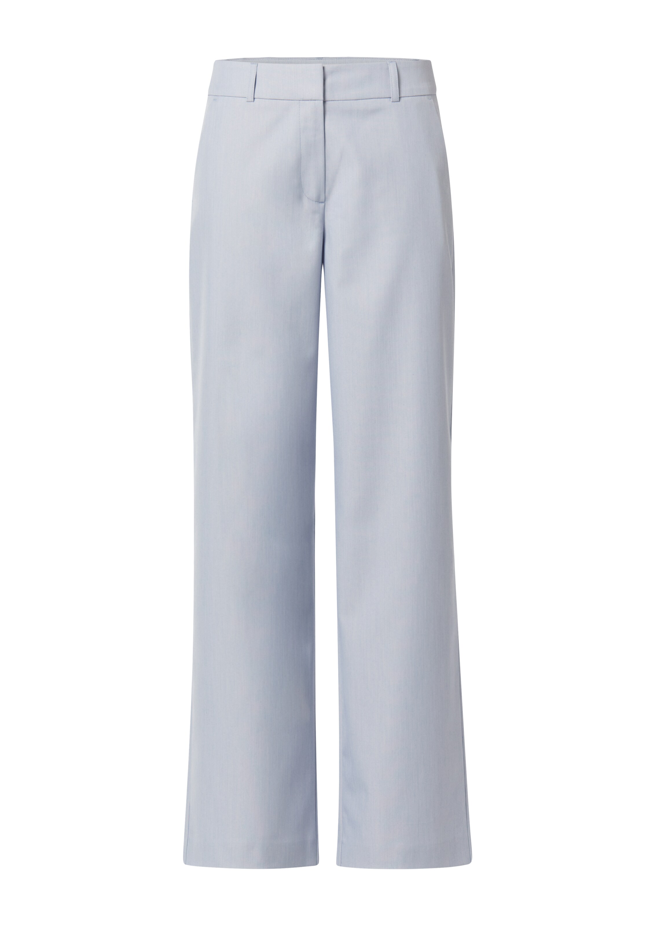 COMMA Regularen Hlače na rob | modra barva: sprednja stran