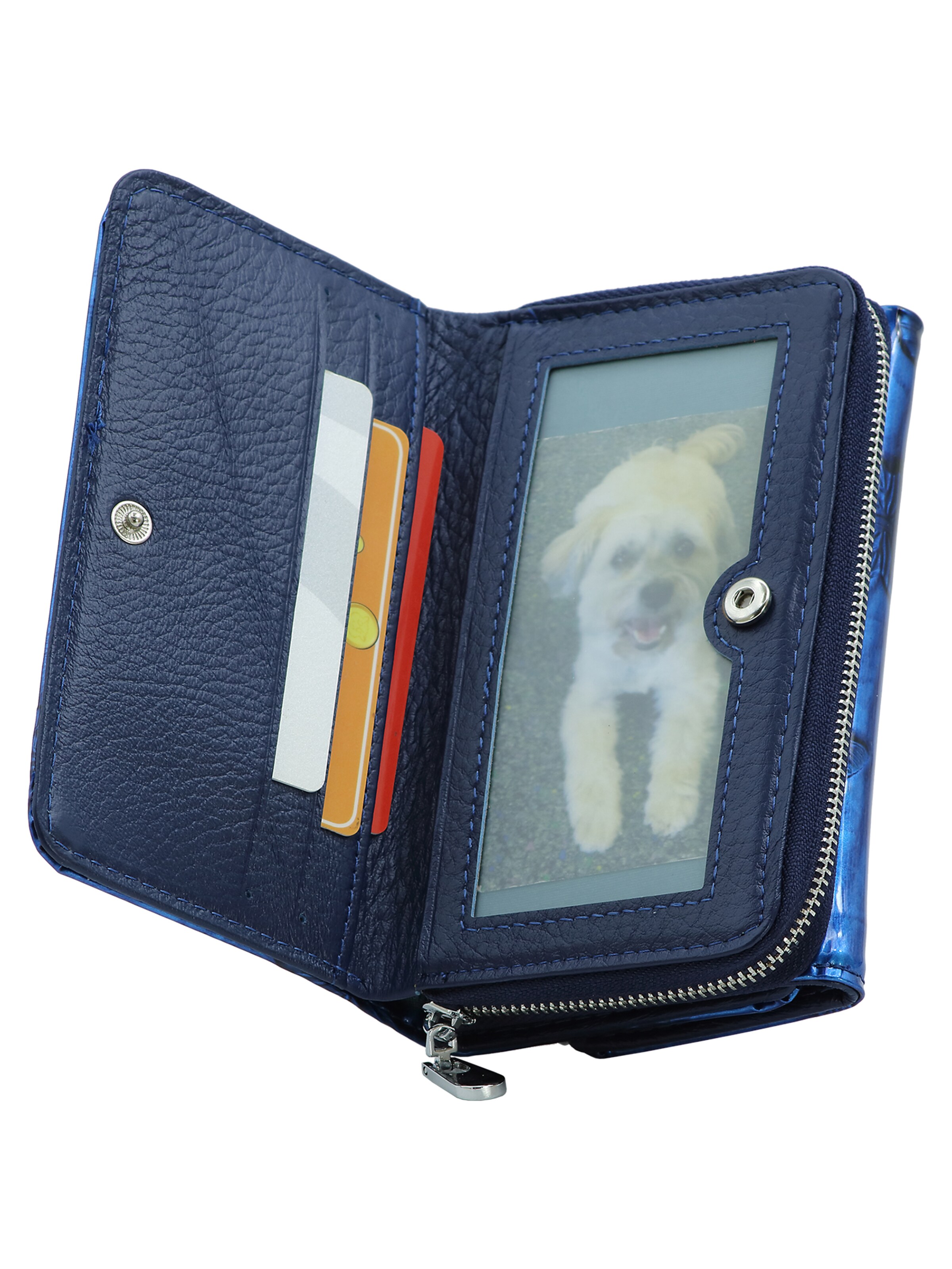 Jennifer Jones Wallet in Blue