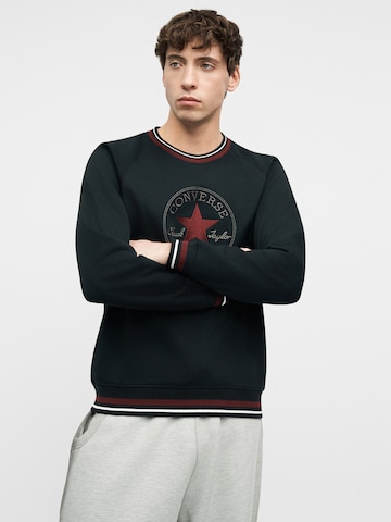 CONVERSE Bluzka sportowa 'Retro Chuck' w kolorze czarny