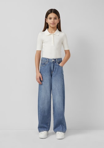 s.Oliver Shirt in Beige: voorkant