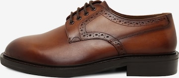 ABOUT YOU Lace-Up Shoes 'Matthew' in Brown: front