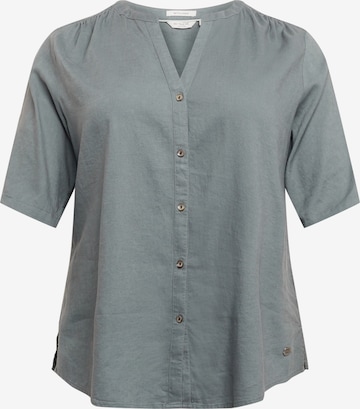 Tom Tailor Women + Blouse in Grey: front