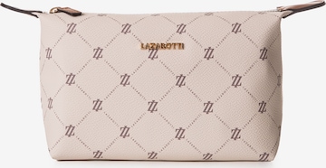 Lazarotti Make up tas 'Palermo' in Beige: voorkant