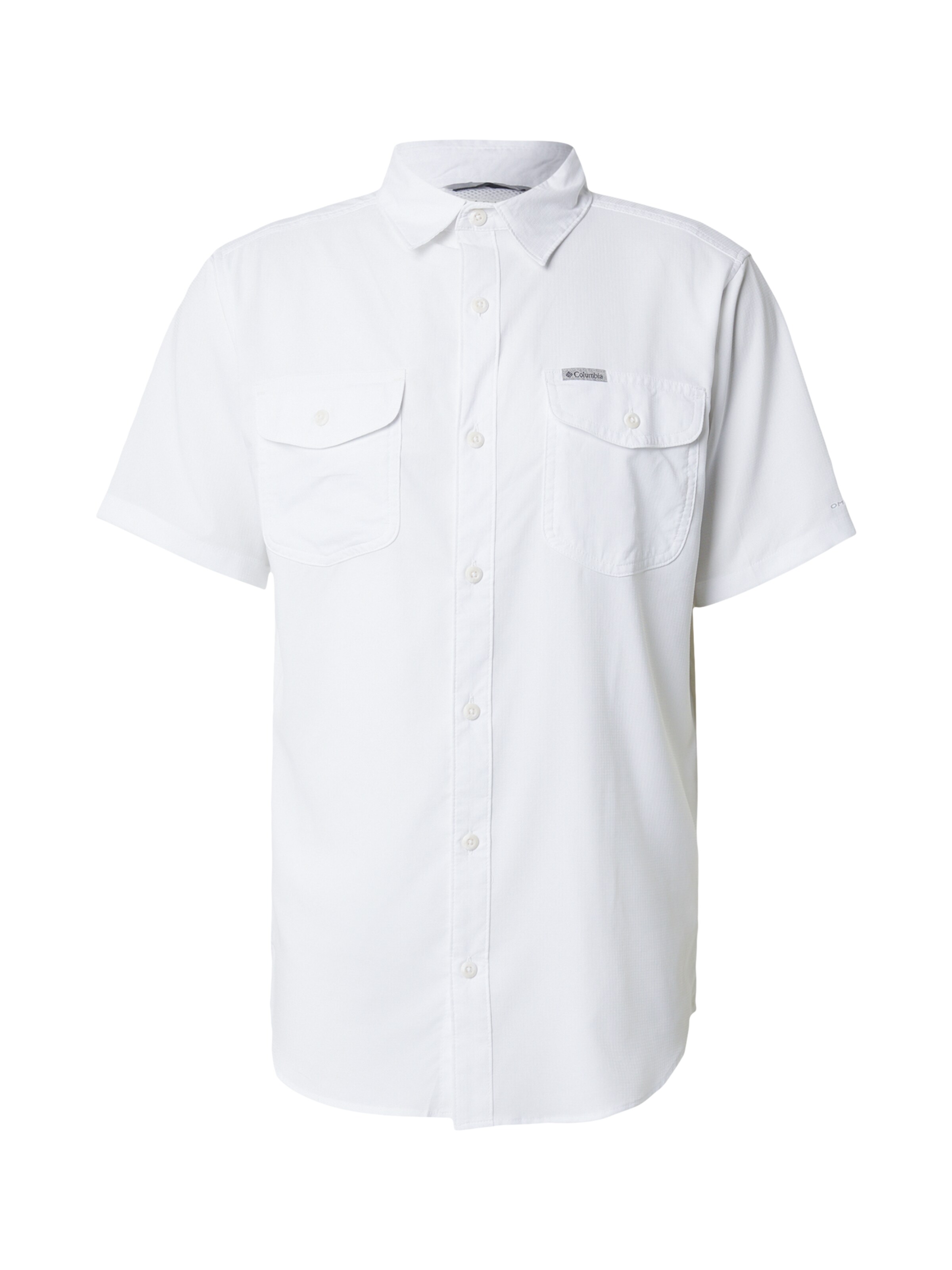 COLUMBIA Regular Fit Funktionshemd 'Utilizer™ II' in Weiß: Vorderseite