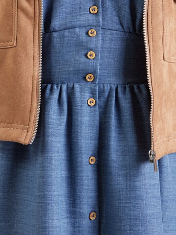 VERO MODA Blousejurk 'VMMelaney' in Blauw