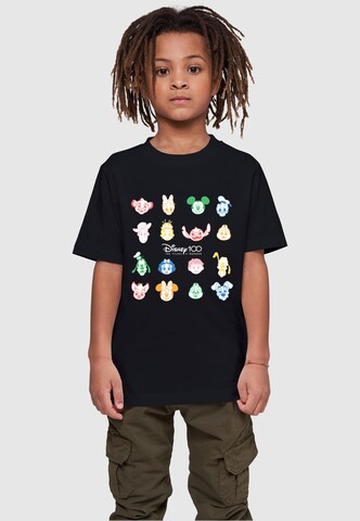 T-Shirt 'Disney' Mister Tee en noir : devant