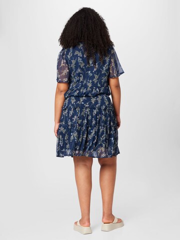 Vero Moda Curve Skirt 'MILLA' in Blue