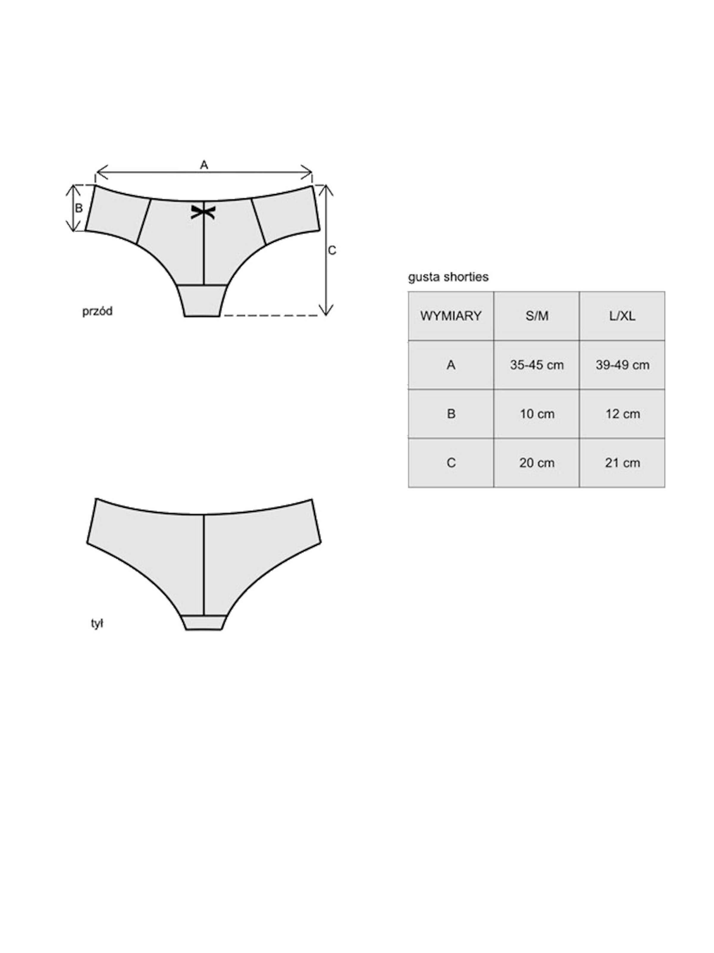 Obsessive Boyshorts 'Gusta' in Black