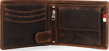 FC BAYERN MÜNCHEN Wallet 'FC Bayern München' in Brown: front