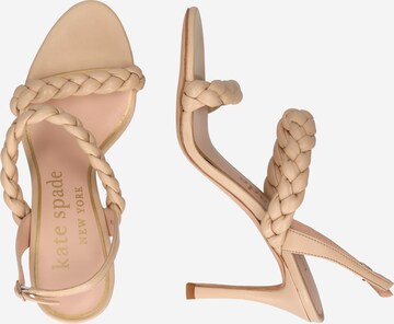 Kate Spade Strap sandal 'SAFFRON' in Beige