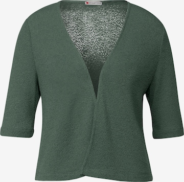 STREET ONE Strickjacke in Grün: Vorderseite