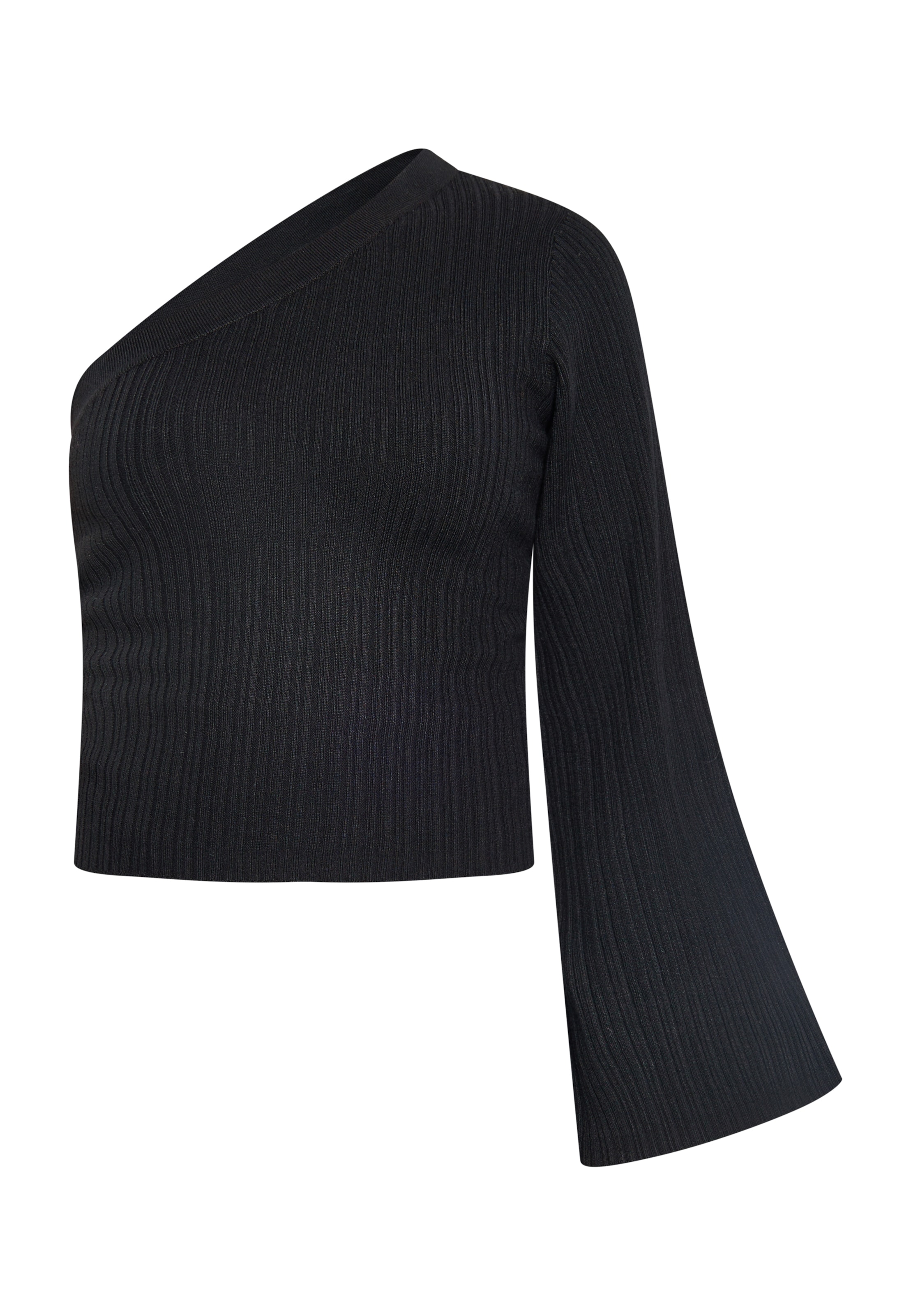 faina Пуловер в черно: отпред