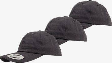 Flexfit Cap in Grau: Vorderseite