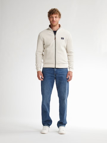Petrol Industries - Sudadera con cremallera 'Kenai' en blanco