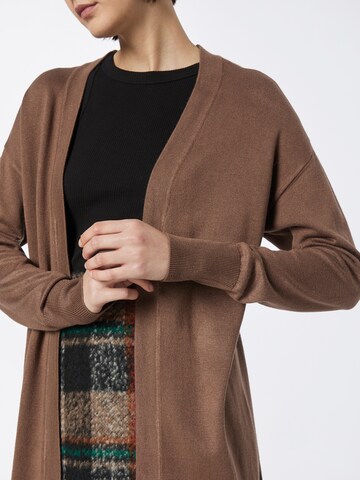 Fransa Knit Cardigan 'BLUME' in Brown