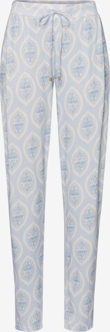 Hanro Pajama Pants 'Sleep & Lounge' in Blue: front