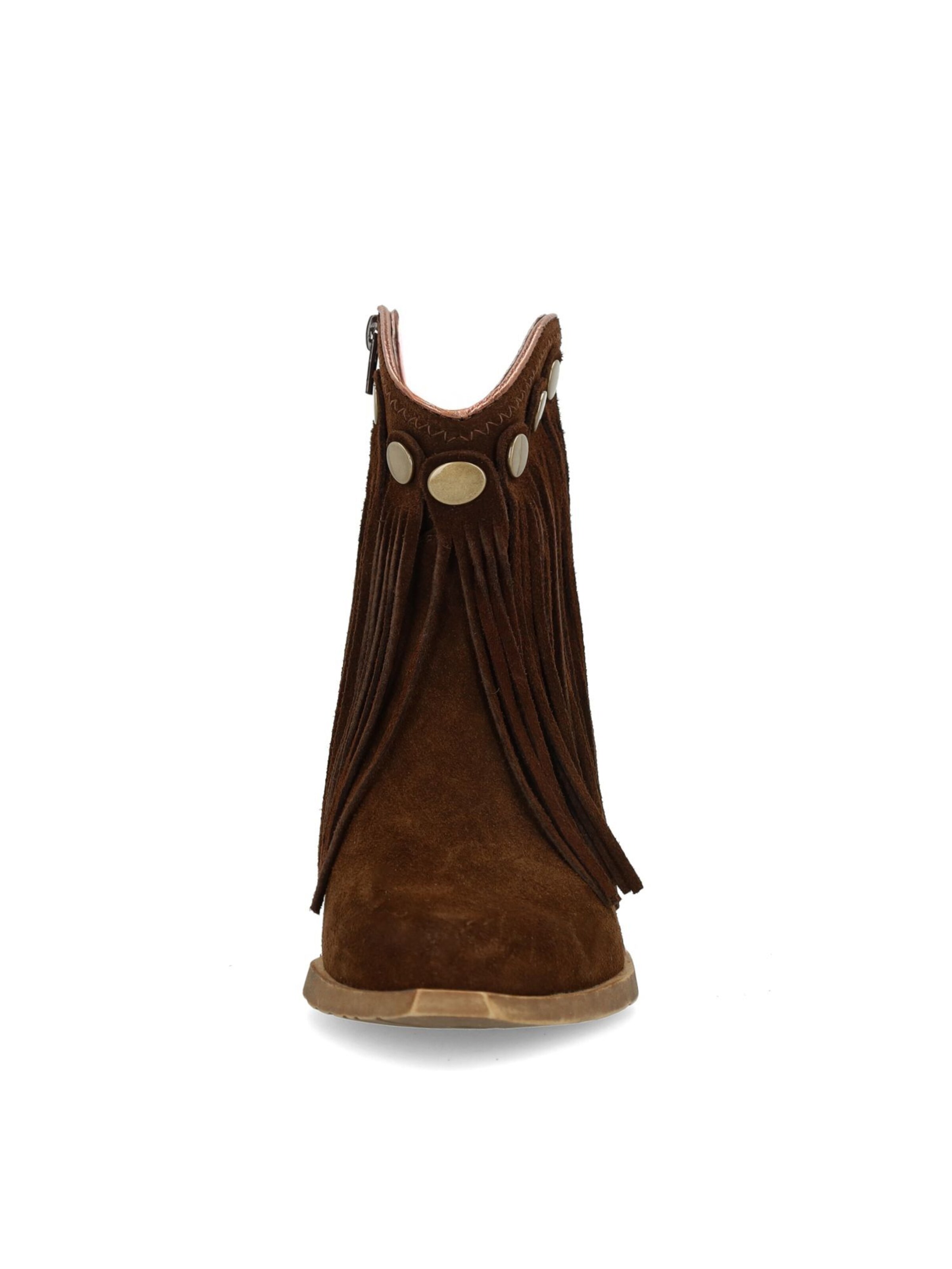 SACHA Enkellaarsjes in Bruin