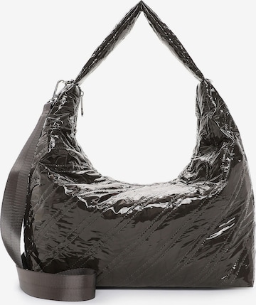 Emily & Noah Schultertasche 'E&N Belinda' in Grau: Vorderseite