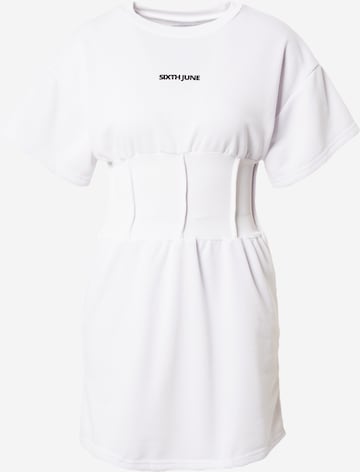 Sixth June Dress in White: front