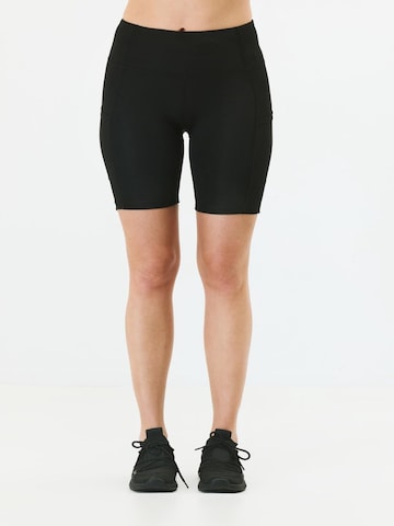 C&City Skinny Shorts in Schwarz