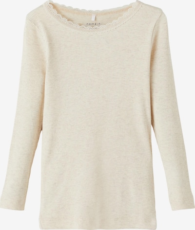 NAME IT Shirt 'Kab' in de kleur Beige / Zwart / Wit, Productweergave