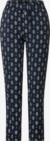 CECIL Tapered Broek in Blauw: voorkant