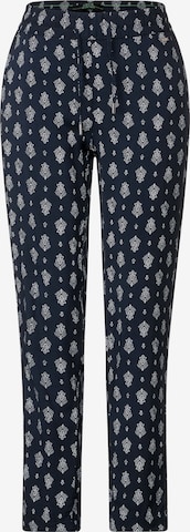 CECIL Tapered Broek in Blauw: voorkant