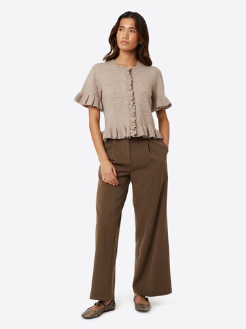 BRAVE SOUL Cardigan i brun