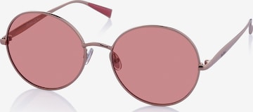Occhiali da sole di Max Mara in oro: frontale