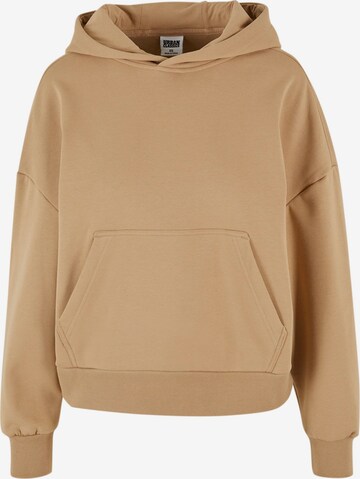 Urban Classics Sweatshirt in Beige: voorkant