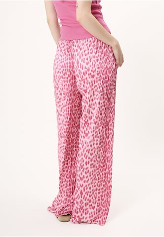 OH APRIL Zvonové kalhoty Kalhoty 'Kiera' – pink