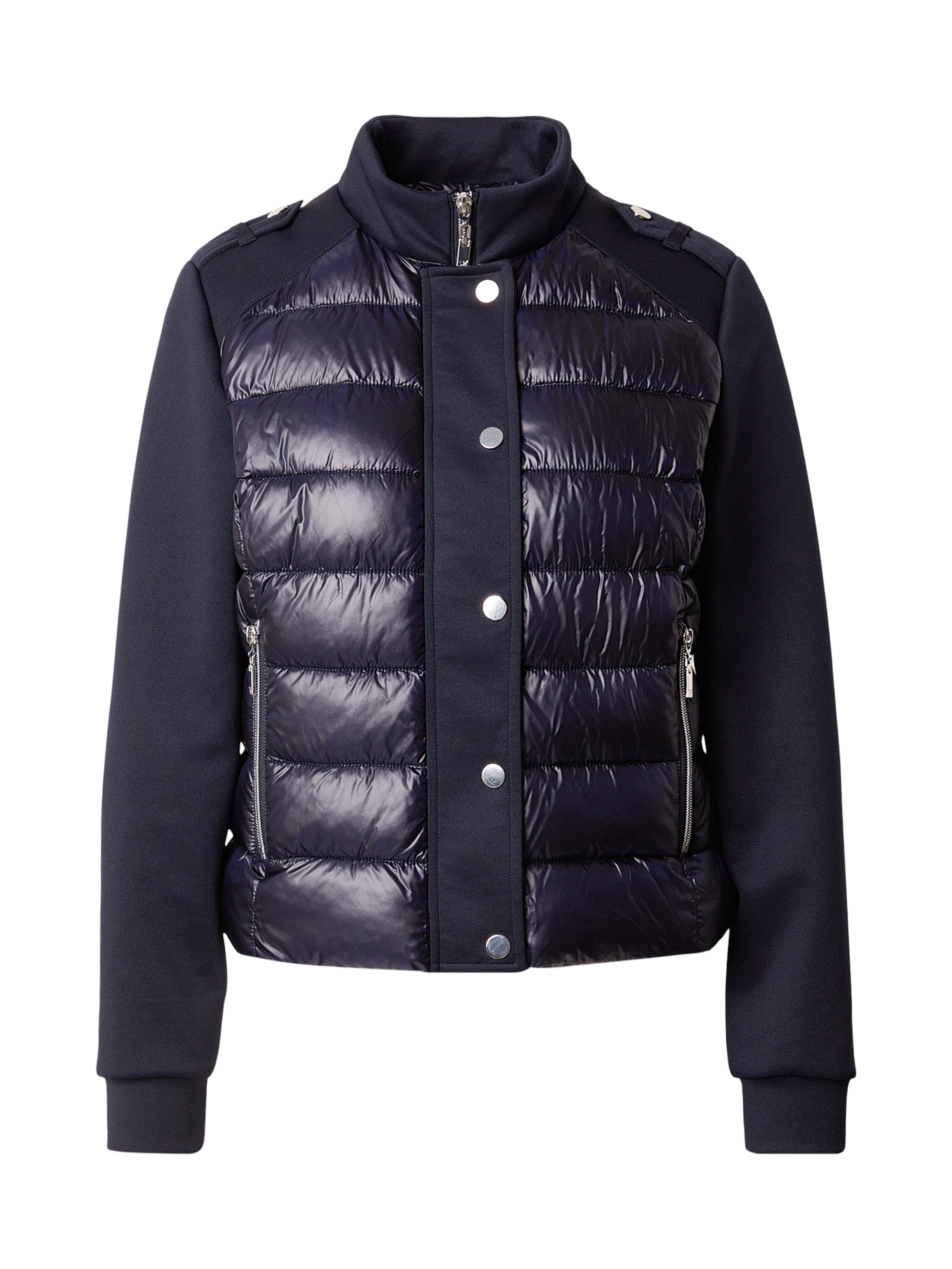 Geacă de primăvară-toamnă de la monari pe albastru: față