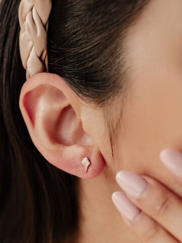 Hey Happiness - Pendientes 'Sweet Ice Cream' en oro