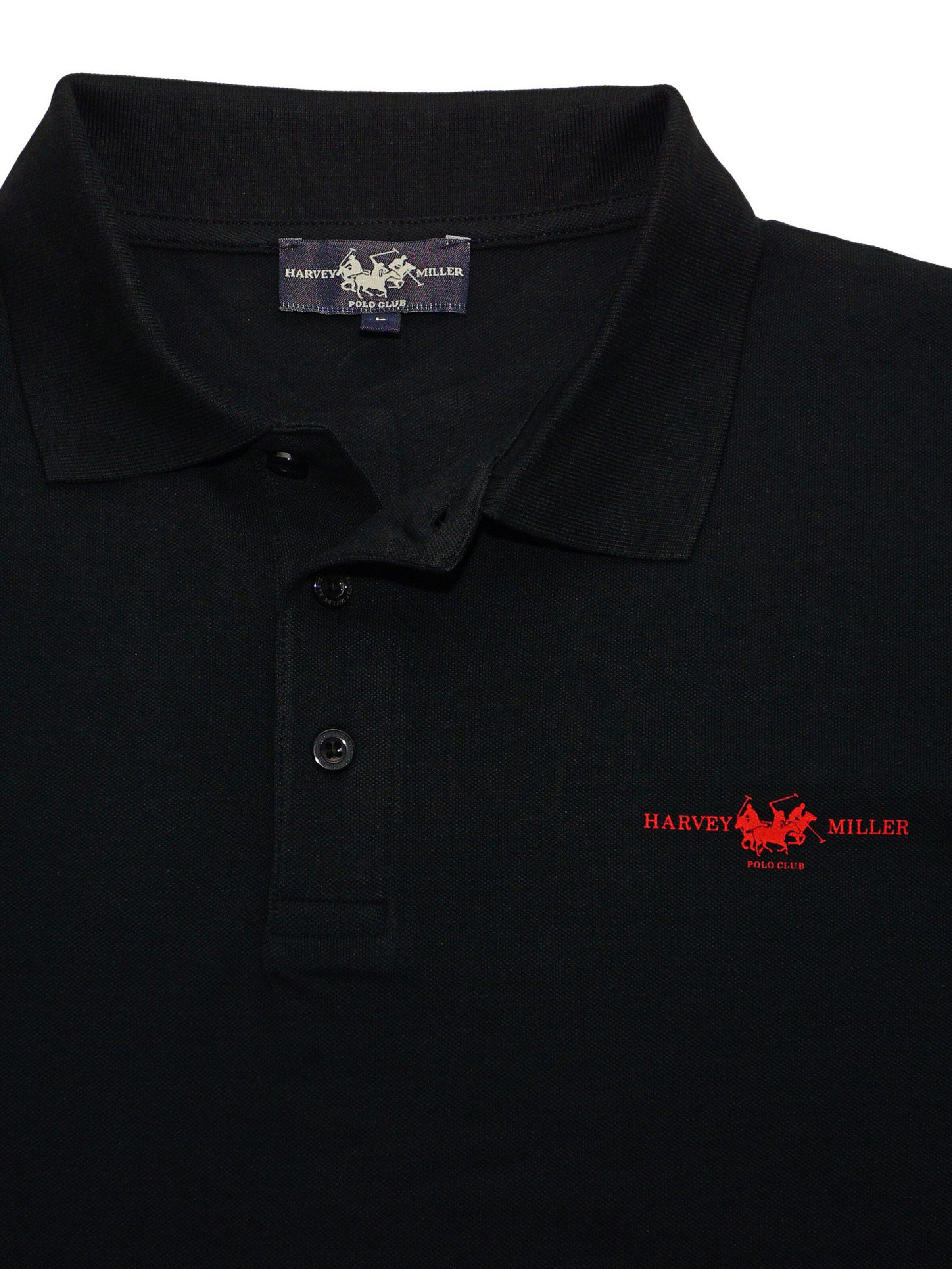 T-Shirt HARVEY MILLER en noir