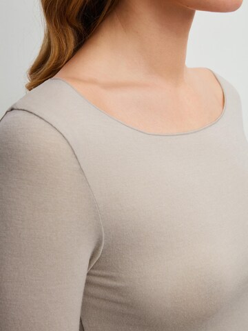 Maglietta intima 'Second Skin' di CALIDA in beige