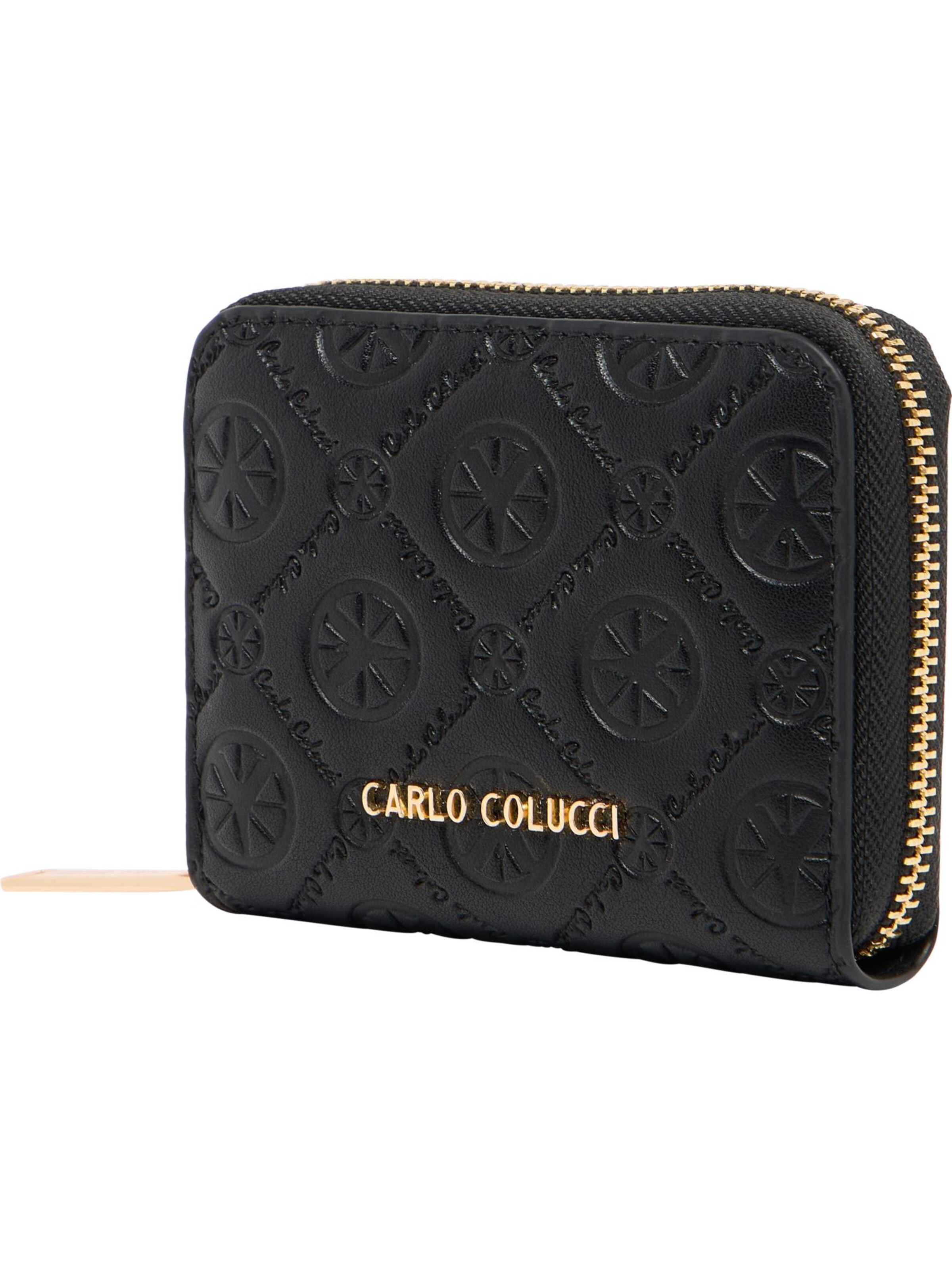 Carlo Colucci Geldbörse 'Edessa' in Schwarz