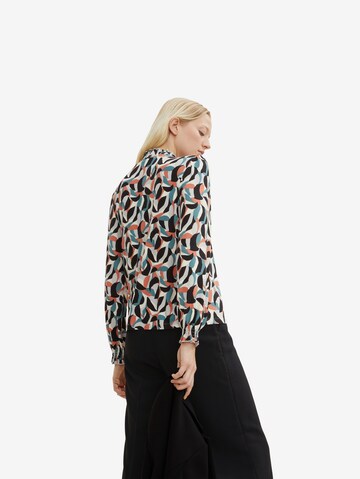 TOM TAILOR Blouse in Zwart