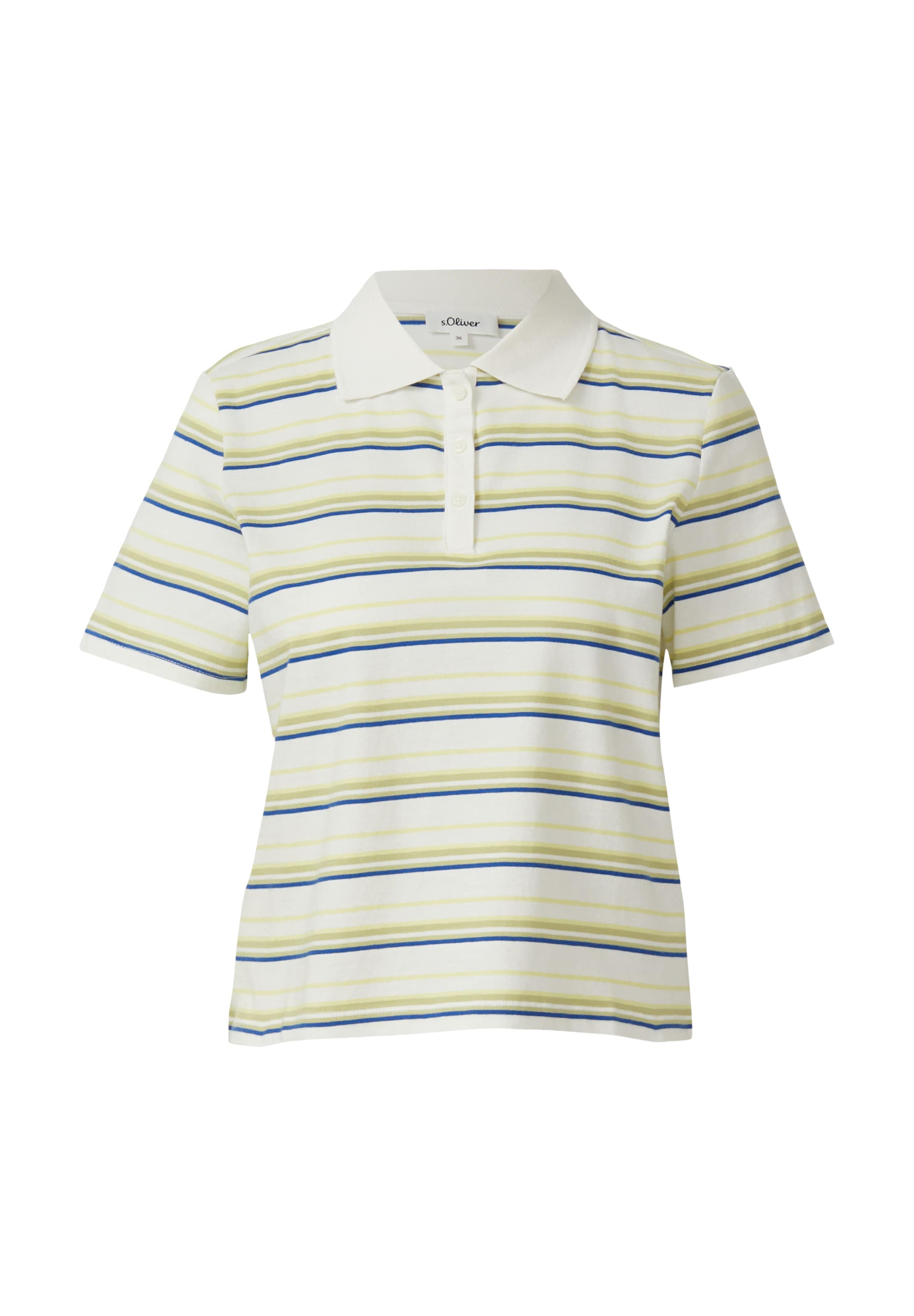 s.Oliver Shirt in Beige: voorkant