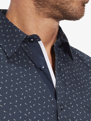 BABISTA Regular fit Button Up Shirt ' Fieron ' in Blue