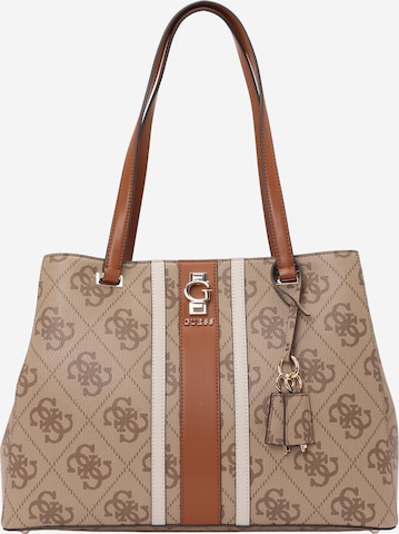 GUESSShopper torba 'ERENIA TOTE' - smeđa boja: prednji dio