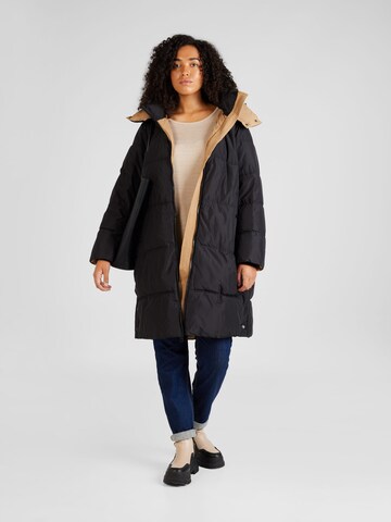 Vero Moda Curve Zimní kabát 'DIANE' – černá