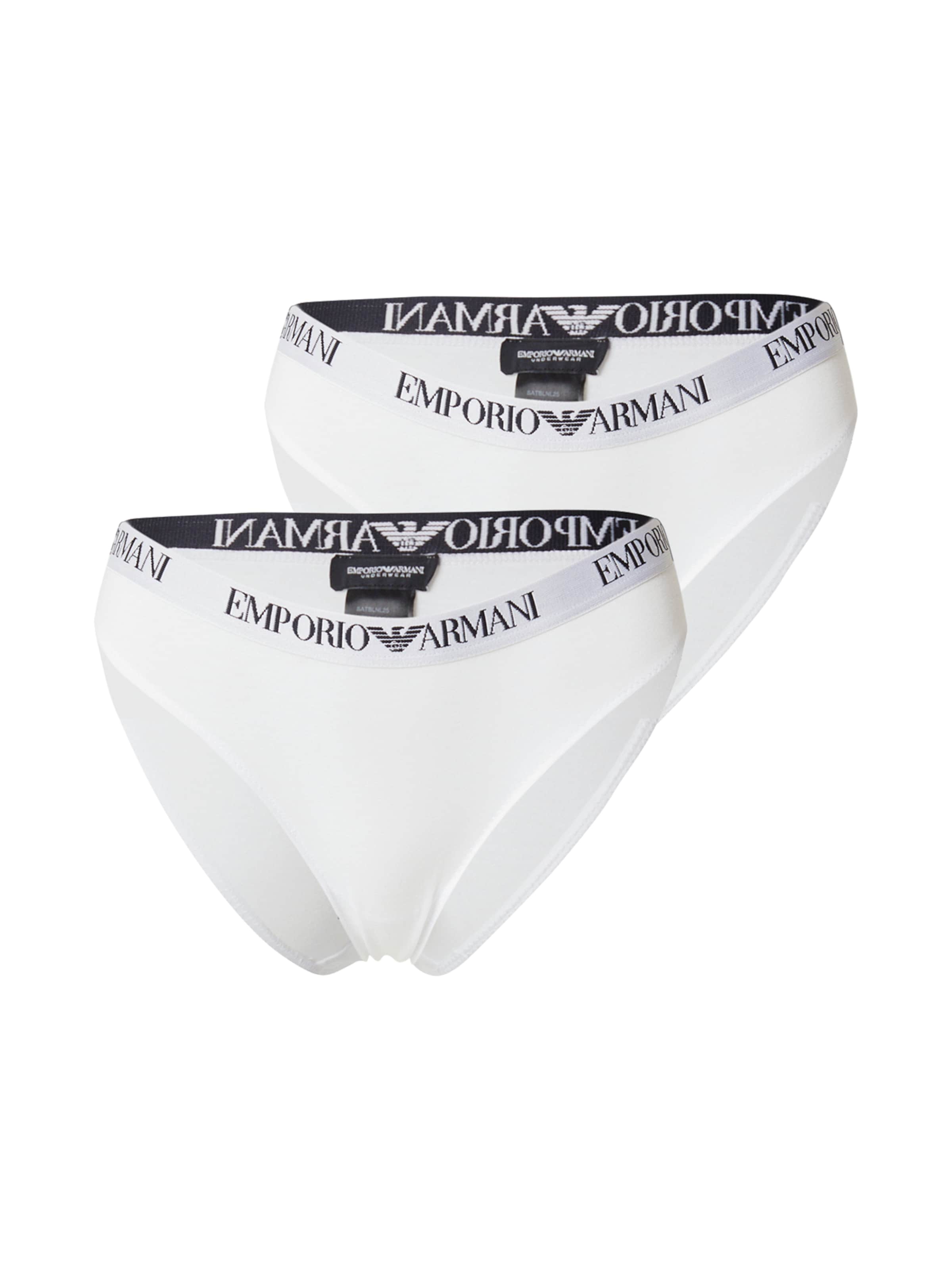 Emporio Armani Slip in White: front