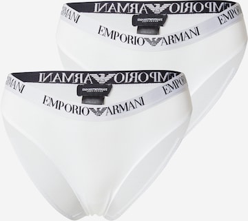 Emporio Armani Alushousut värissä valkoinen: etupuoli