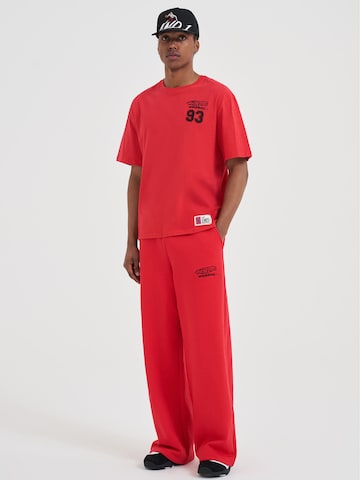 Loosefit Pantalon AND1 en rouge